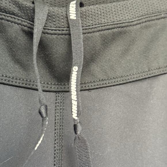 Nike Women’s Running Pants‎ Straight Zipper Leg Black Size S 28x30 - Picture 6 of 12